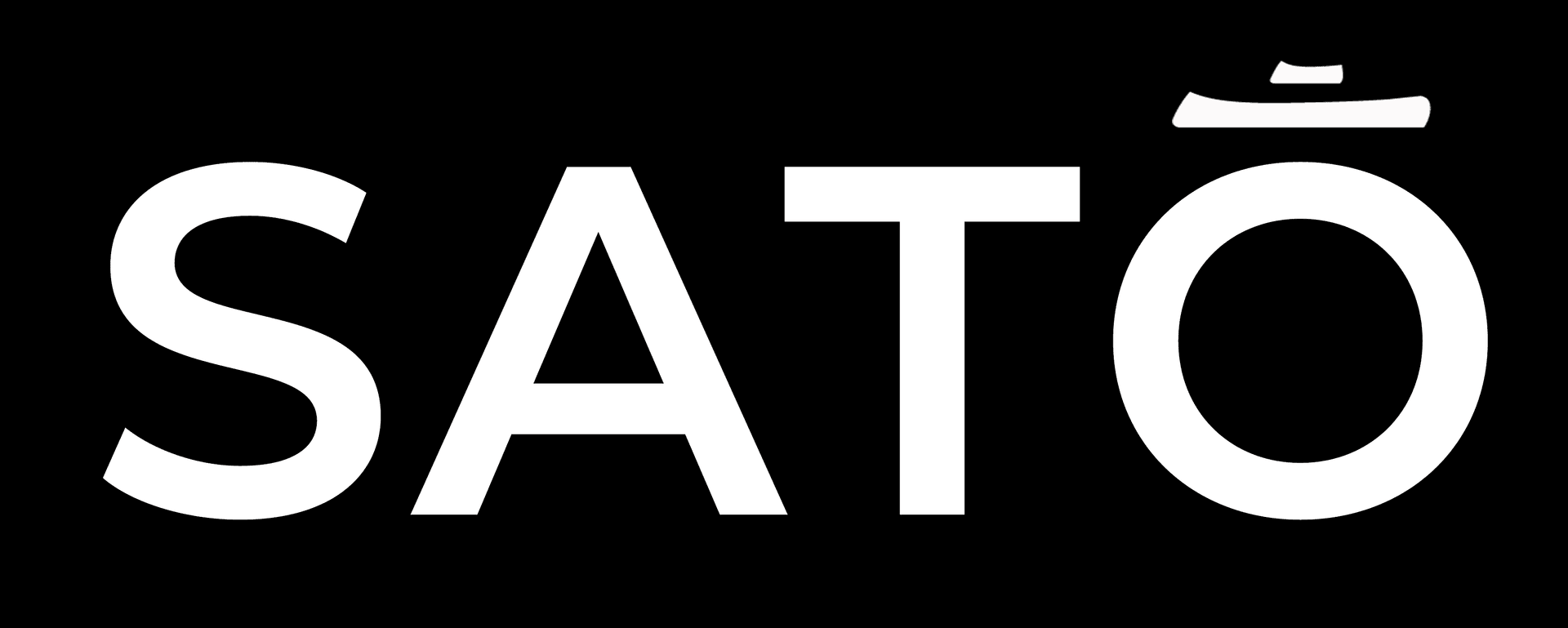 White logotype (black background)